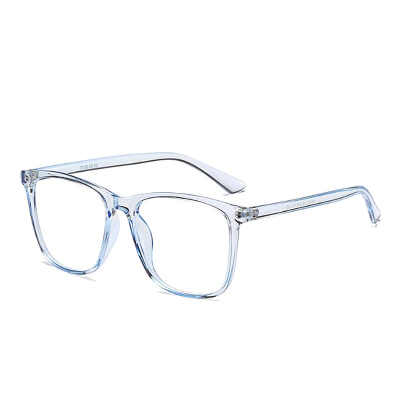 Super Light TR90 Eyeglasses Frame Unisex Glasses Computer Big Square Eyewear 0 -0.5 -1 -1.5 -2 -3 To -6.0