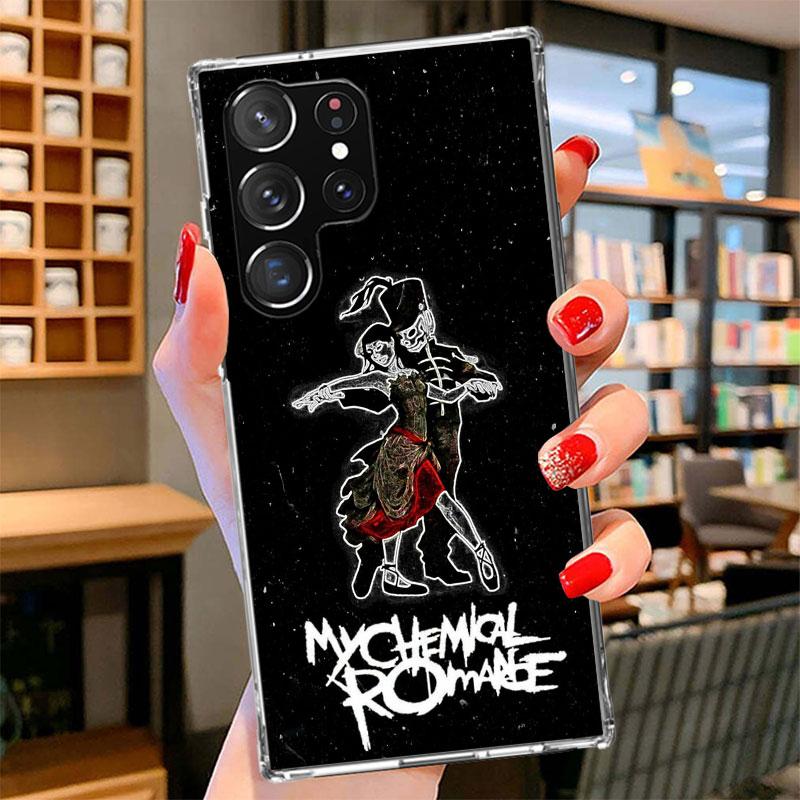 My Chemical Romance MCR Phone Case For Samsung Galaxy S26 S25 Edge S24 Ultra S23 S22 Plus S21 S20 FE Soft Fundas Shell Galaxy S2