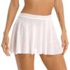 Women's Mesh Mini Skirt High Waist Swimming Dress Bathing Suit