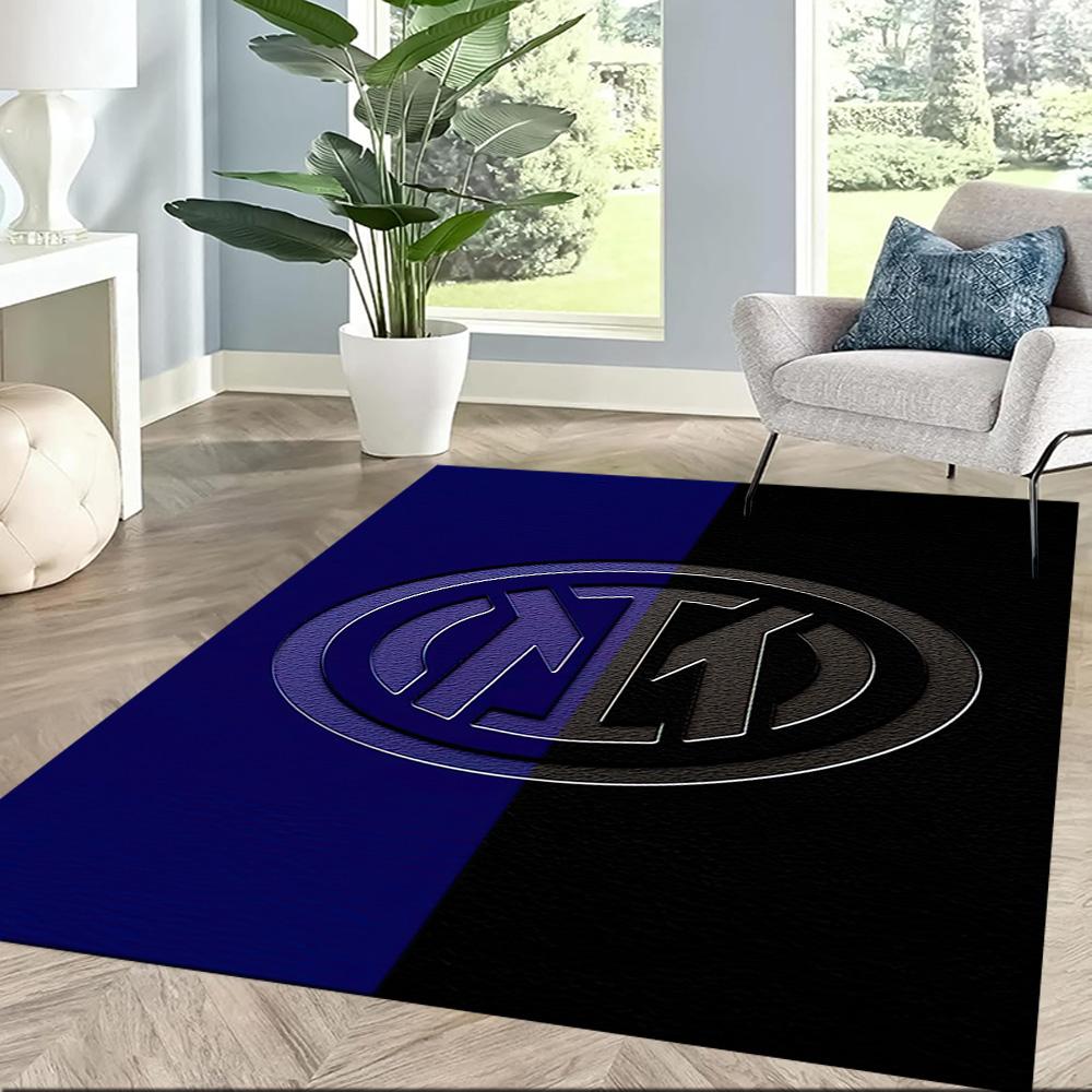 Inter Milan Area Rug Design For Kitchen Game Room Outdoor Dormitory Antislip Carpet Anime Office Decor Wedding Party Gift