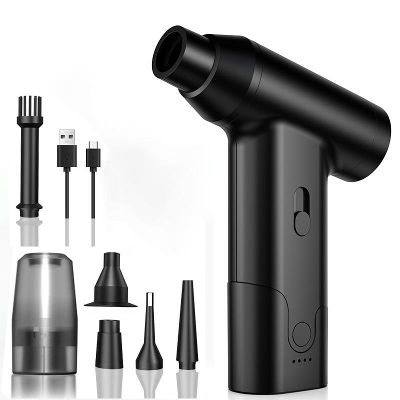 

Пылесос 3-в-1 Беспроводной 110000 об/мин Бесщеточный Регулируемый Турбо-воздуходув Вентилятор Удаление пыли Реактивный воздуходув Автомобиль чёрный