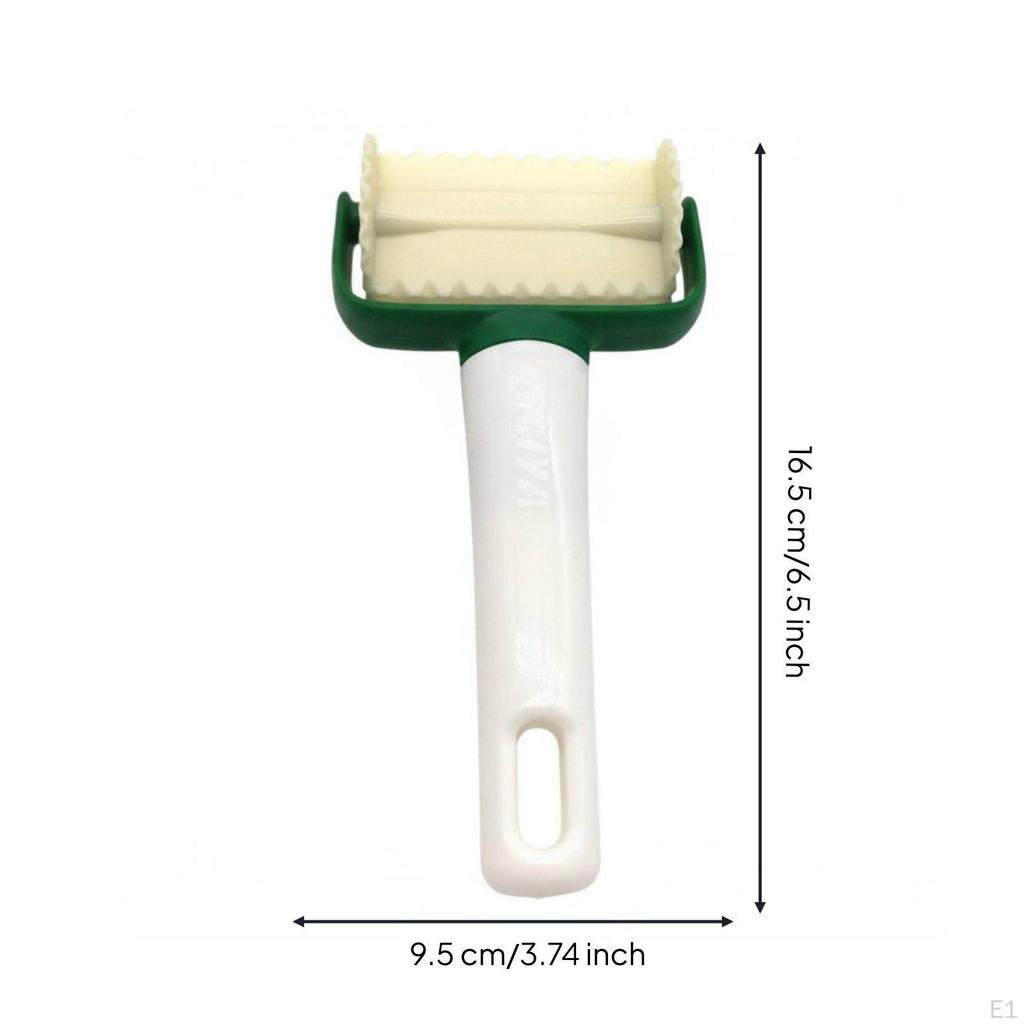 Dumpling Skin Roller Cutter Crimped Edge Pastry Wheel Multipurpose Fluted for