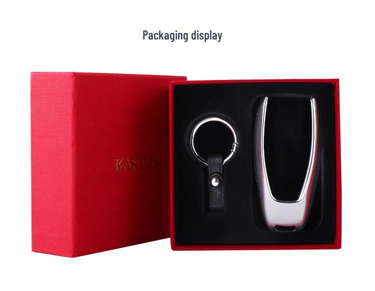 KAKTUS Cashu Car Key Case for Aston Martin DBX - Protective Shell Cover with Buckle