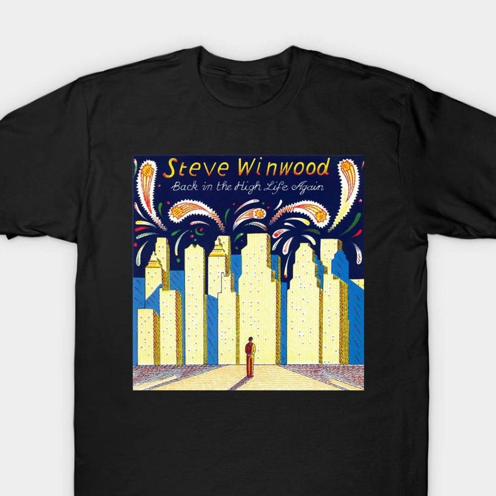 

Steve Winwood Vintage T Shirt Back in the High Life Again Retro style Classic Unisex T-Shirt XXXL