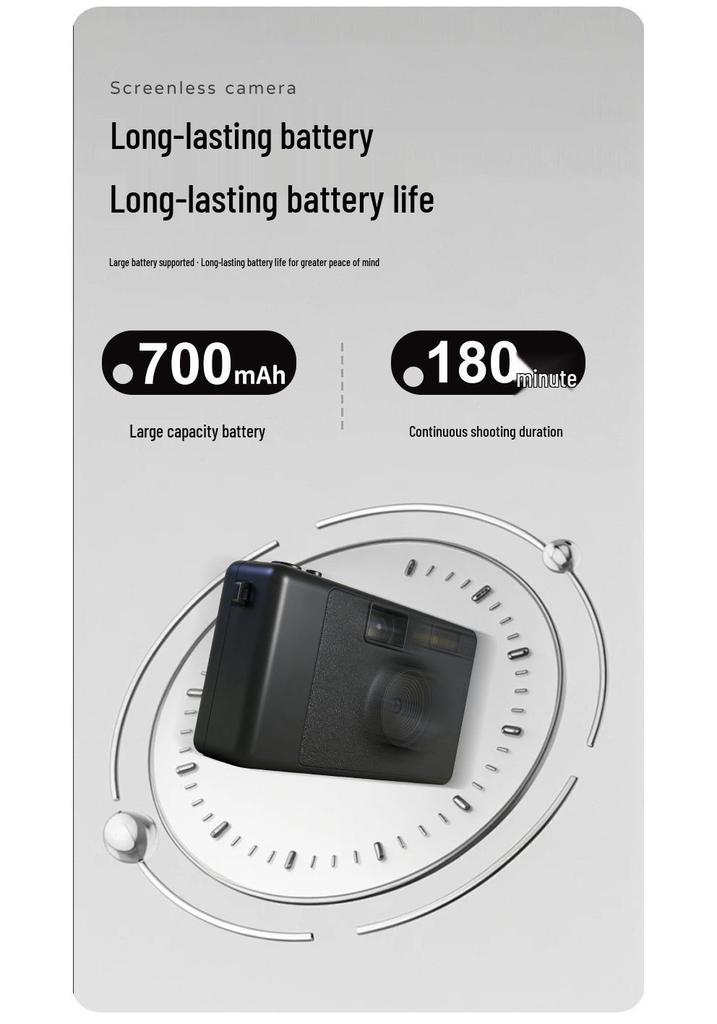 Doldurma Işığı ve Seyahat Filtreleri ile Taşınabilir Mini HD Dijital Kamera – Öğrenciler İçin Mükemmel Başlangıç Seviyesi Kamera