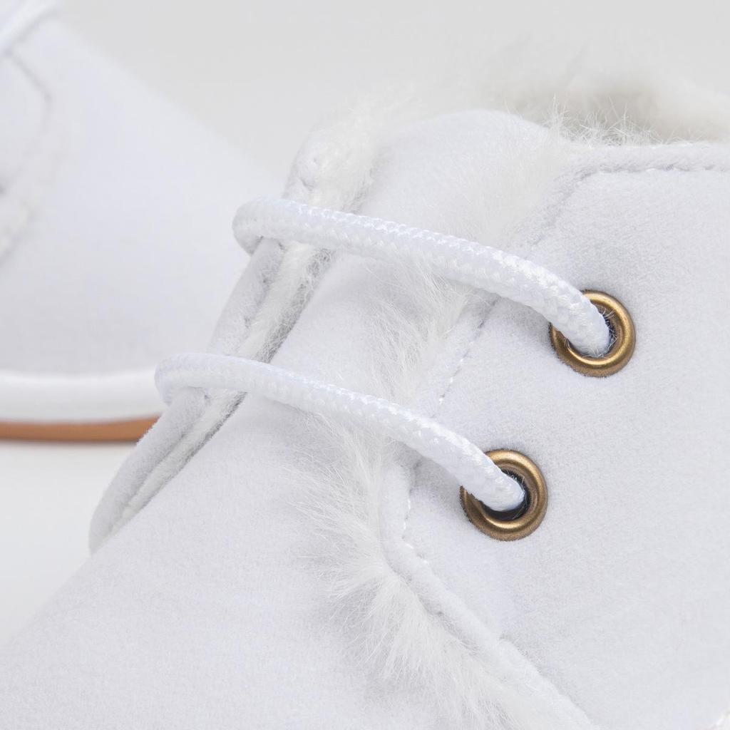 Botas de Bebé para Otoño Invierno con Suela de Goma Antideslizante y Forro de Felpa
