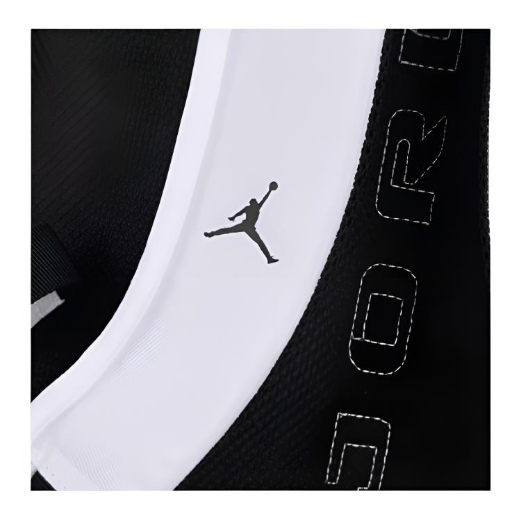 Jordan 24L Simple Large Capacity Polyester Backpack Medium Unisex Backpack White JD2613026AD-003