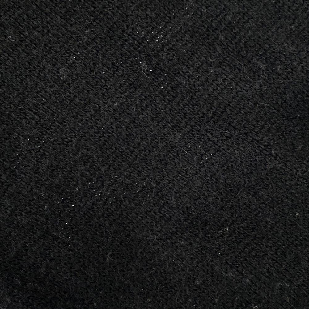 wjk Long sleeve V neck sweater L black knit Men's Used