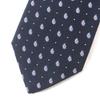 Pristine HERMES tie Cravat Paisley Dot silk mens 349289T Used
