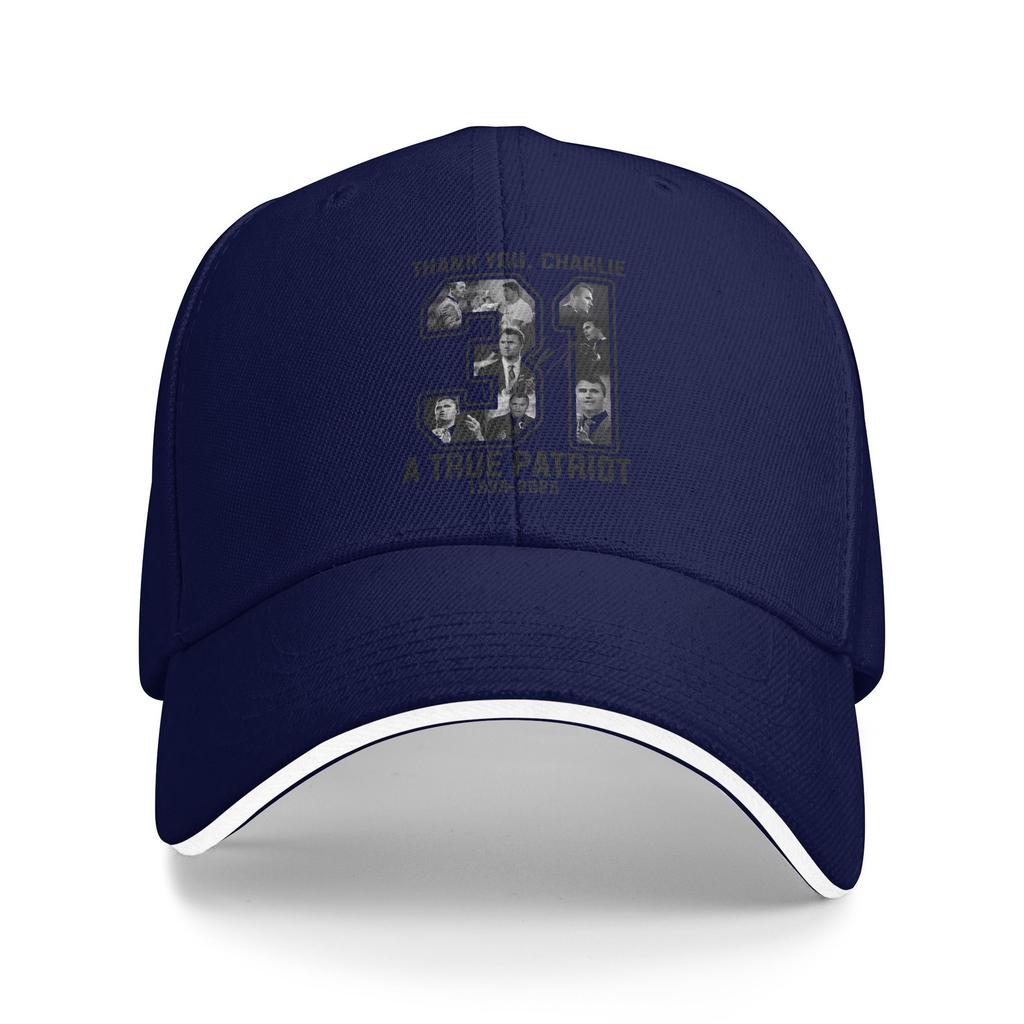 Charlie Kirk Freedom 31 Justice For Charlie Kirk Baseball Cap Couple Trucker Hat Spring Outdoor Sports Hot Sale Snapback Cap