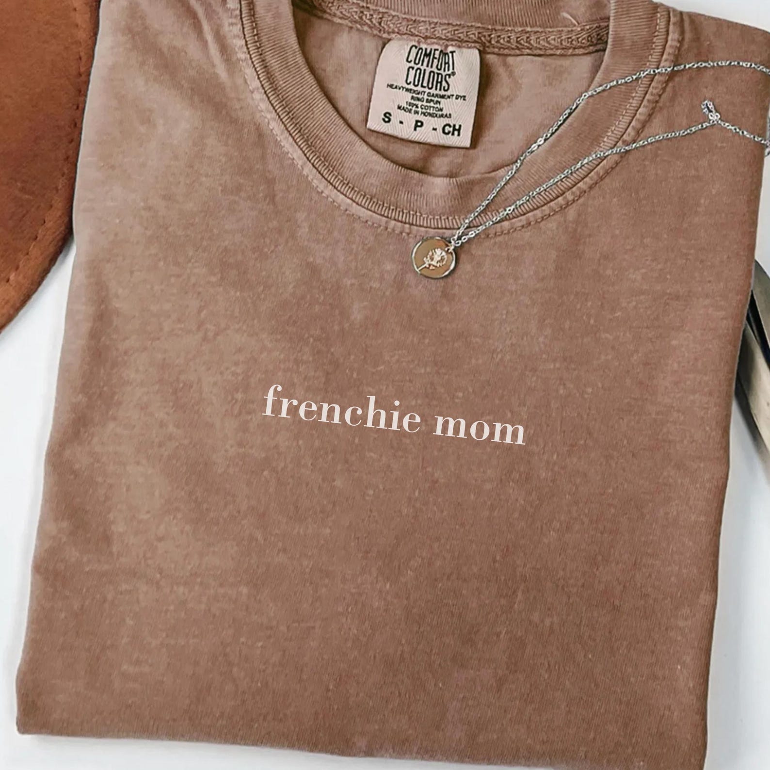 Comfort Colors French Bulldog Mom T-Shirt 4XL