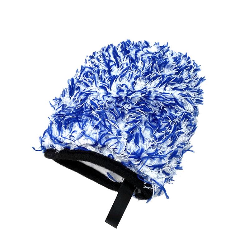 

Перчатки для мойки автомобиля, двусторонние перчатки из микрофибры для мытья колес, аксессуары для инструментов для мойки автомобилей, впитывающие перчатки высокой плотности