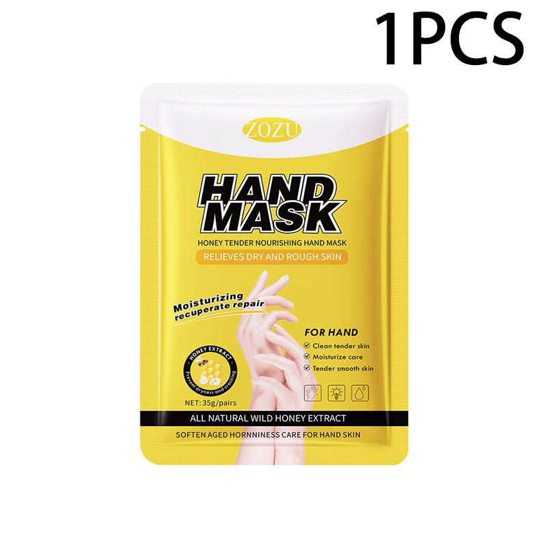 

1/5/10 пар Медовая маска для рук Маски для ухода за руками Увлажняющие Питательные Увлажняющие Смягчающие Средства для ухода за кожей рук 1PCS