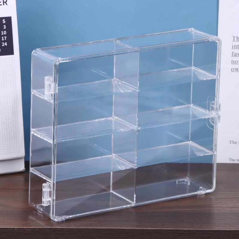 1Pcs Car Model Dust-Proof Display Stand Transparent Toy Car Placement Box Compact Car Model Storage Display Box