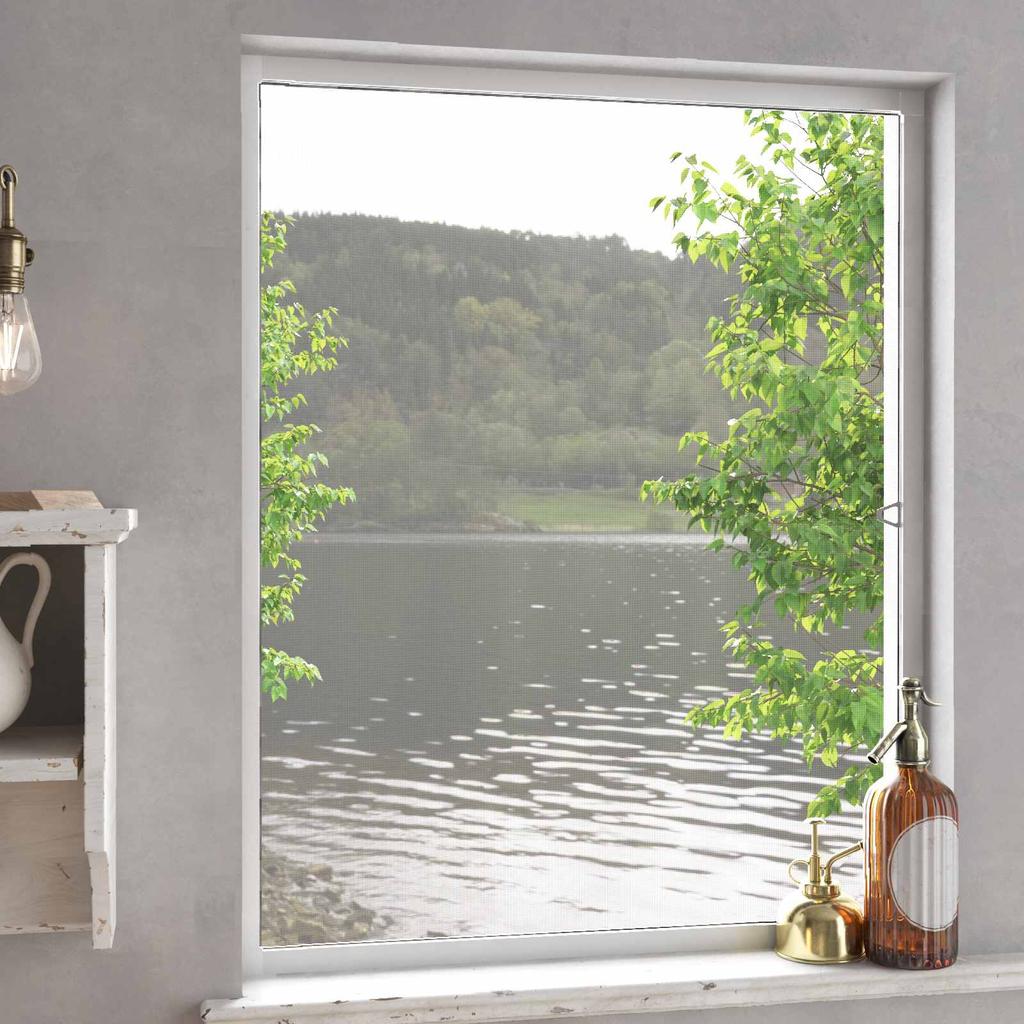Window Insect Screen White 110 X 130 Cm