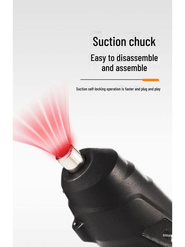 Rechargeable Mini Electric Screwdriver and Hand Drill Set for Home Use