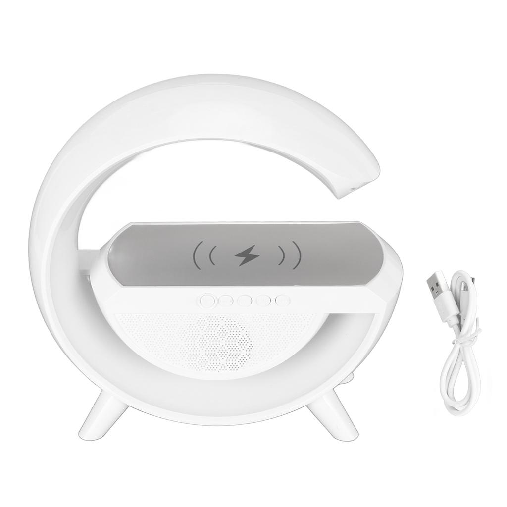 Bluetooth Speaker LED Night Lights Wireless Phone Charging FM Radio 3000mAh Wireless Speaker