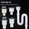 Old Style Kitchen Ceramic Basin Drain Fittings
