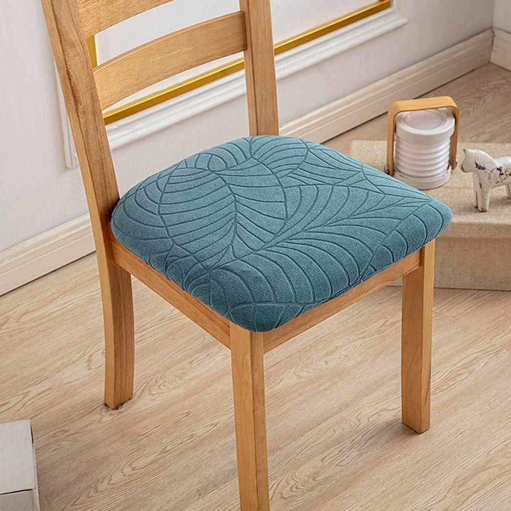 Waterproof Jacquard Chair Sleeve Washable Seat Cushion Covers Seat Case
