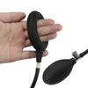 Silicone Inflatable Penis and Scrotum Restraint Ring for Men