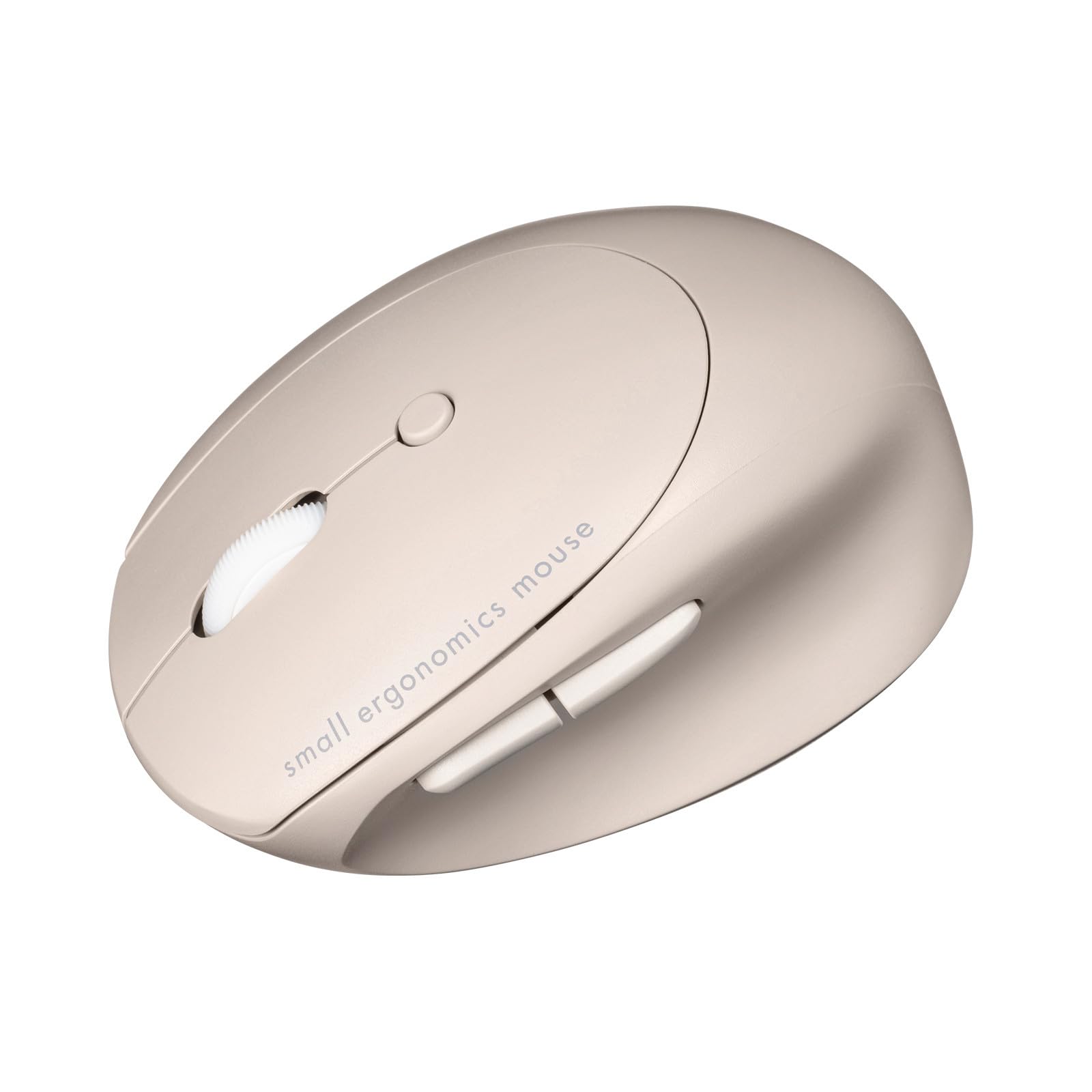 

Sanwa Supply MA-EBBS522BG Quiet Bluetooth Compact Ergonomic Mouse (Rechargeable, 5 Buttons, Beige)