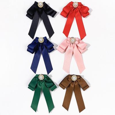 Simple Bowknot Neckties Preppy Style Cravat Fashion Women Necktie  Business