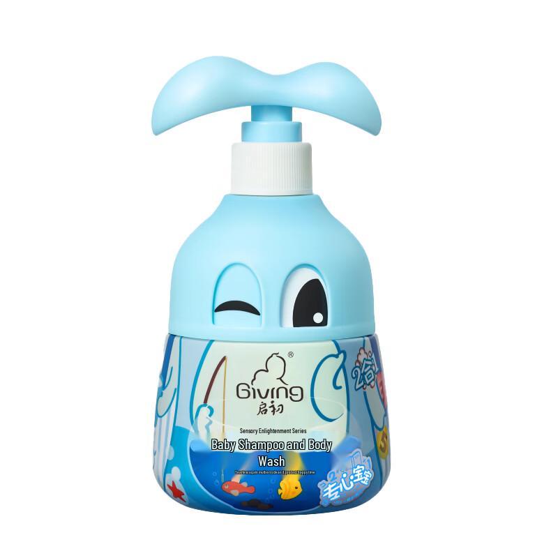 Giving Baby Hair and Body Wash