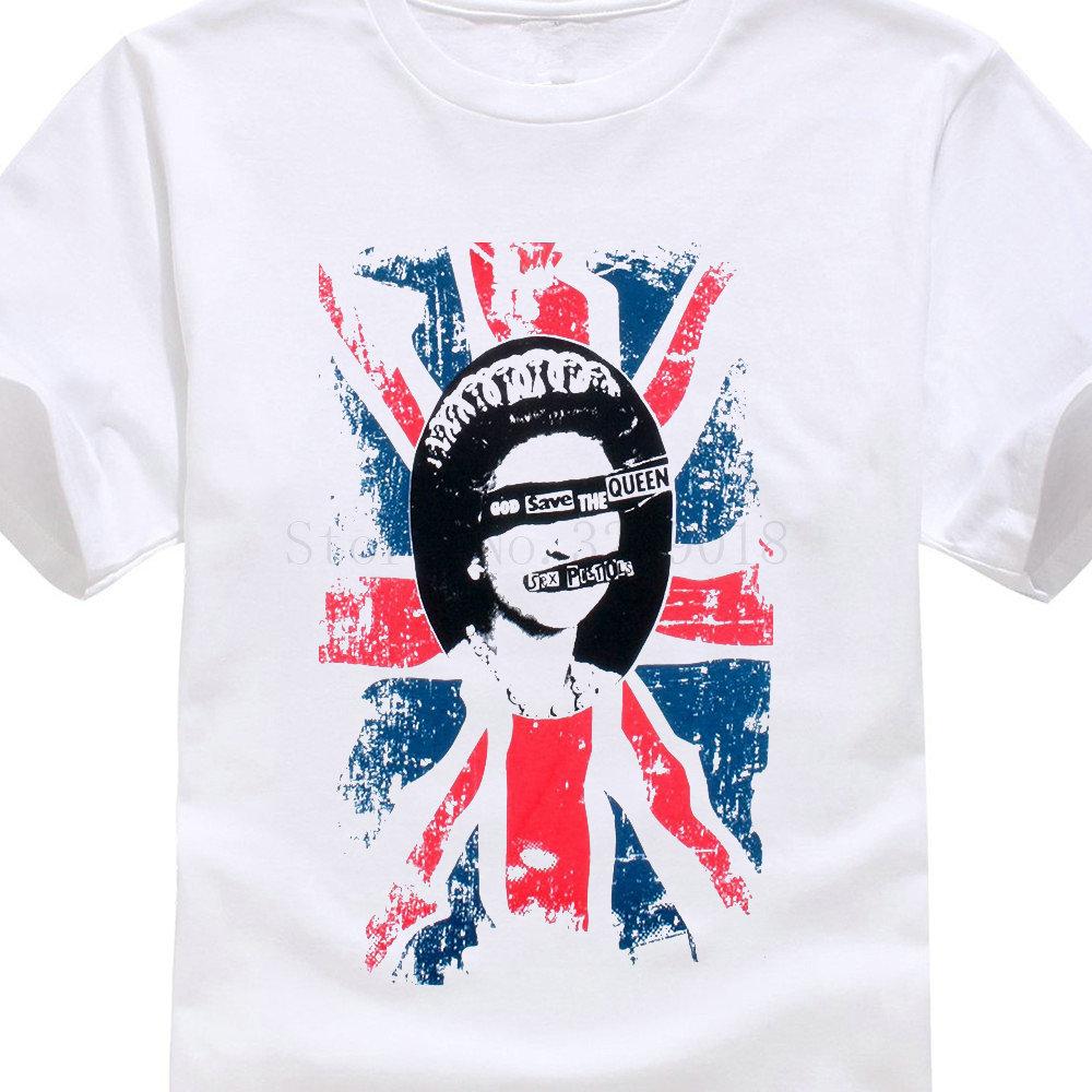 T-Shirt Heißer Verkauf Kleidung Rundhals Kurz Sex Pistols Rotten Design T-Shirts Für Männer Baumwolle T-Shirts Markenkleidung Oberteile T-Shirts