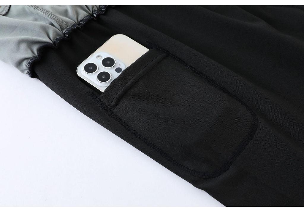 Men's Double-Layer Quick-Dry Running Shorts with Phone Pocket