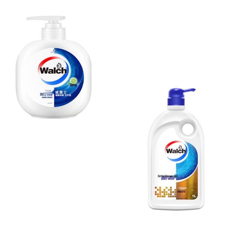 Walch Classic Shower Gel & Antibacterial Hand Soap Set