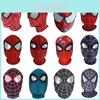 Vibrant Spiderman Spider Man Miles Morales Elastic Headcover Mask For Adults