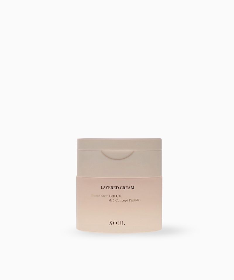 Layered cream