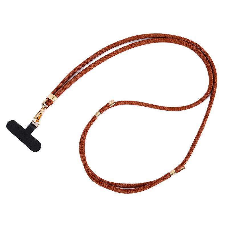 Adjustable Nylon Crossbody Phone Lanyard: Wearable As a Shoulder Bag Accessory with Anti-Lost Rope.