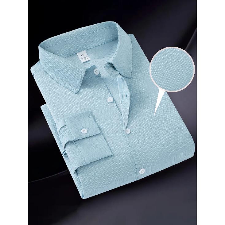 

Новая рабочая спортивная фитнес-весна с длинным рукавом и V-образным вырезом на пуговицах мужская повседневная рубашка поло с настоящим карманом деловая рубашка L