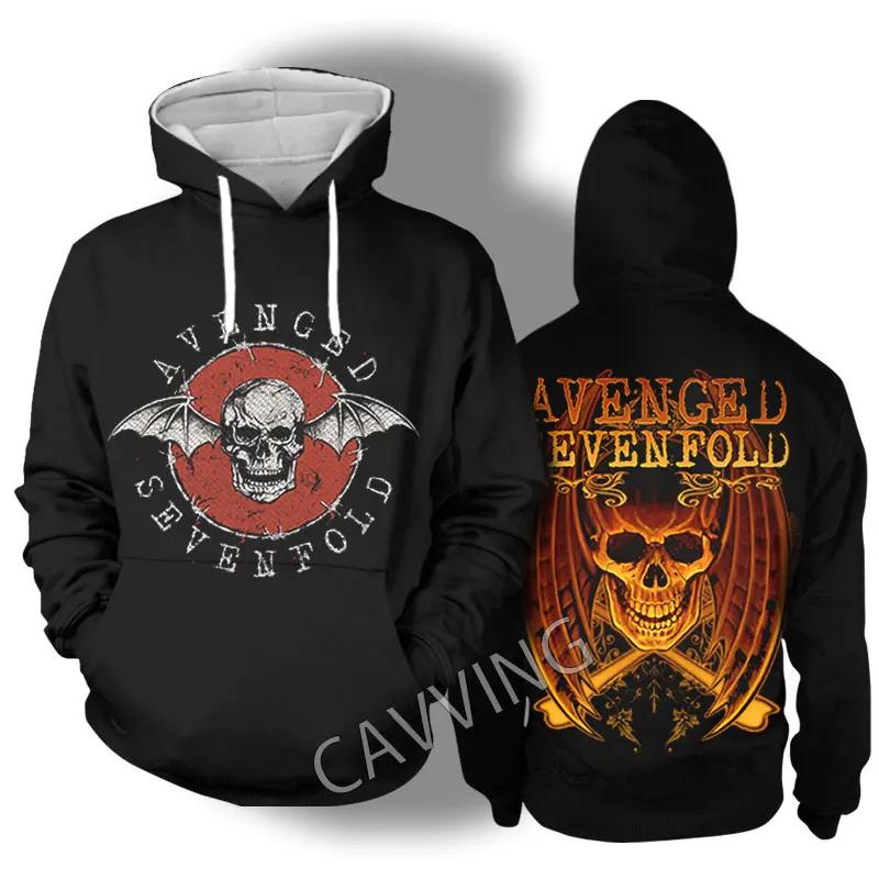 2024 Avenged Sevenfold Рок 3D Принтованные Модные Толстовки Свитшоты Харадзюку Толстовки Свитшоты Топы Одежда для ЖенщинМужчин M 1640₽
