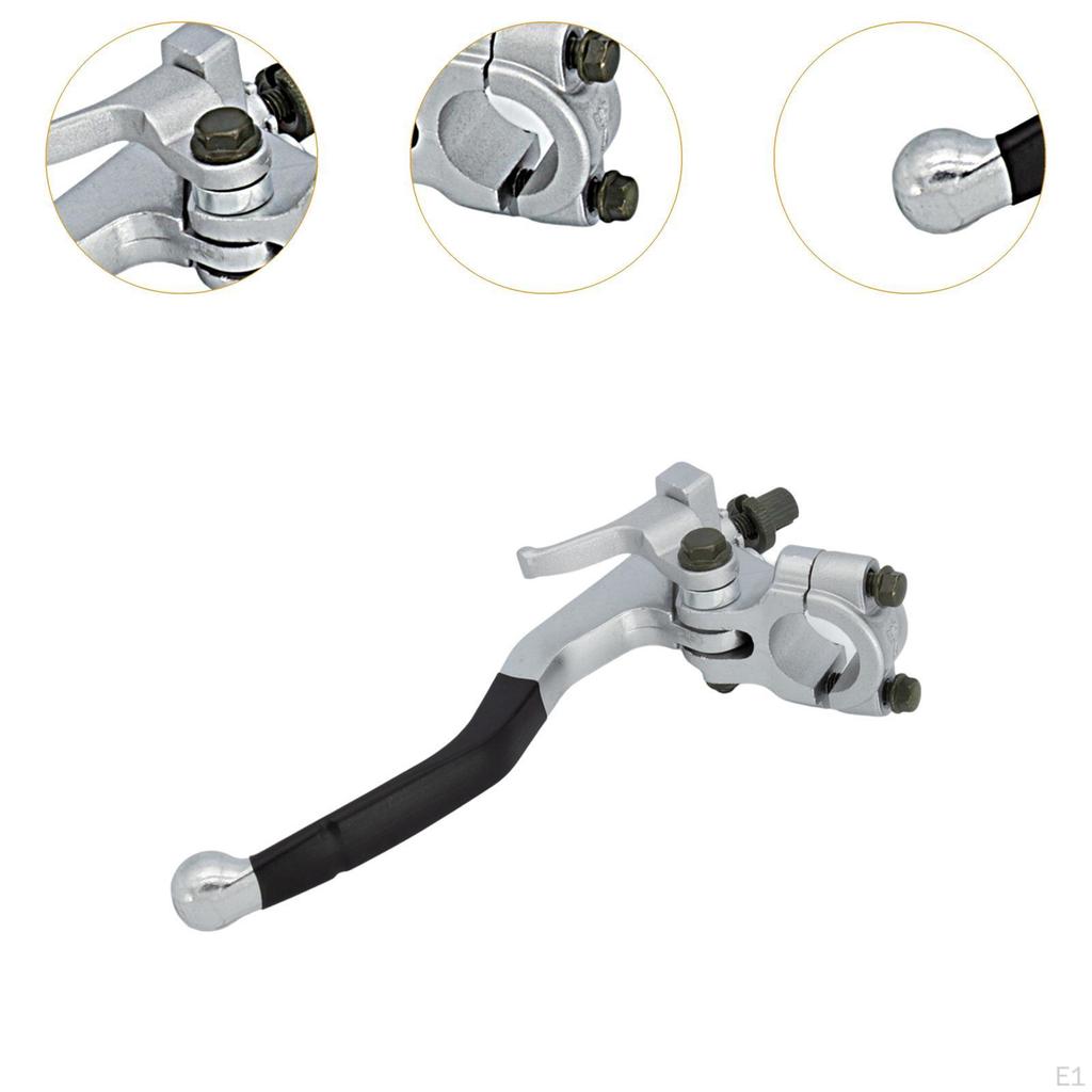 Clutch Lever Handle Perch Easily Install Left High Performance Metal Multipurpose 7/8 Inch for