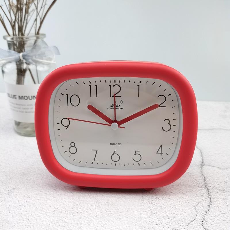 Simple Matte Clock Children's Bedside Clock Dripping Alarm Clock Color Life Sales Clock A111 Gray