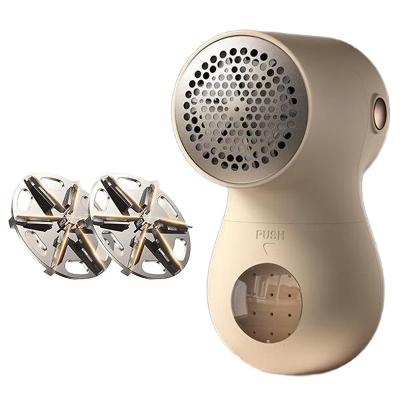 A78E-Rechargeable Electric Lint Remover For Clothing Portable Hair Ball Trimmer Fabric Shaver 3-Speeds Digital Display