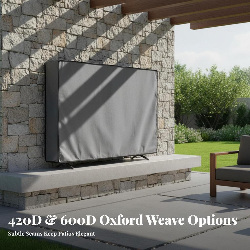 Dustproof Complete Coverage Outdoor TV | Waterproof, Television Cover,