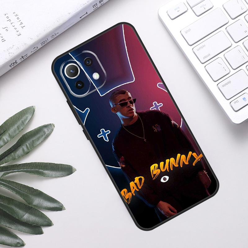 Bad Bunny Case For POCO F5 X3 X5 Pro F3 F4 GT M5s C40 Back Cover For Xiaomi 13 12 Lite 11T 12T Pro 12X