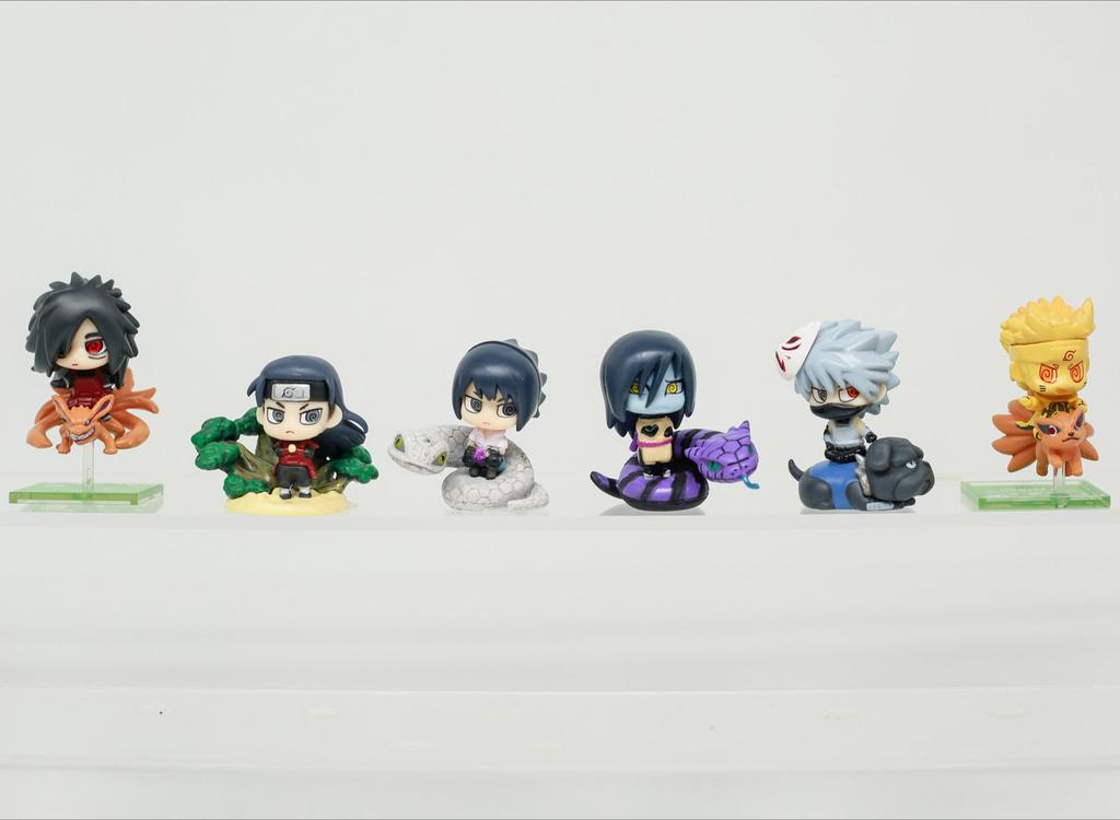 NARUTO Action Figure Uchiha Madara Senju Hashirama Hatake Kakashi Uchiha Madara Orochimaru Model Collection Ornament Kids Gifts
