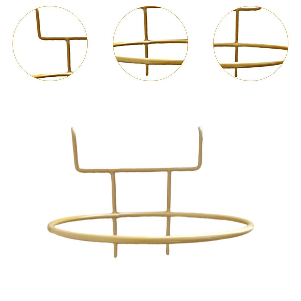 Flowerpot Hanger Railing Flower Pot Hanging Basket Versatile Yard Garden Decoration Small Bonsai Display Rack for Fence Home