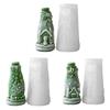 Christmas Bottle Silicone Candle Mold For Candle Soap Chocolate Christmas Decorations Soap Making Molds For Epoxy Resin