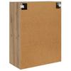 Wall Mounted Cabinet 2 pcs Artisan Oak Finish 69.5 x 34 x 90 cm