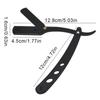 1 stücke Rasieren Barber Tools Edelstahl Manuelle Klapp Haar Rasieren Trimmen Messer Halter Haarschnitt Bart Augenbraue Rasiermesser