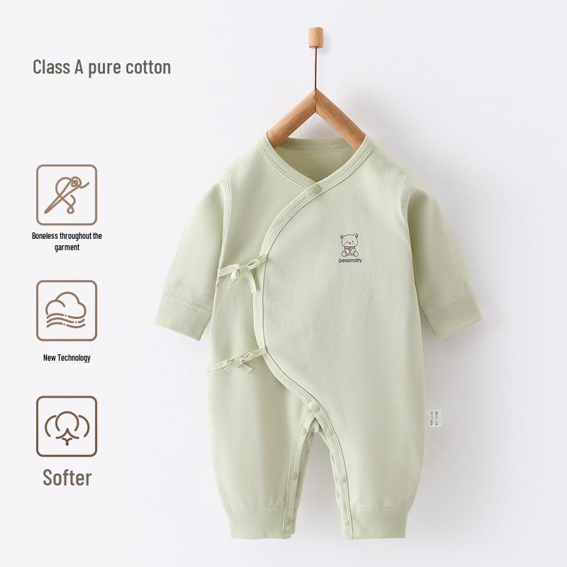 Baby-Body aus reiner Baumwolle - Mönch-Strampler für Neugeborene für alle Jahreszeiten (0-3 Monate)