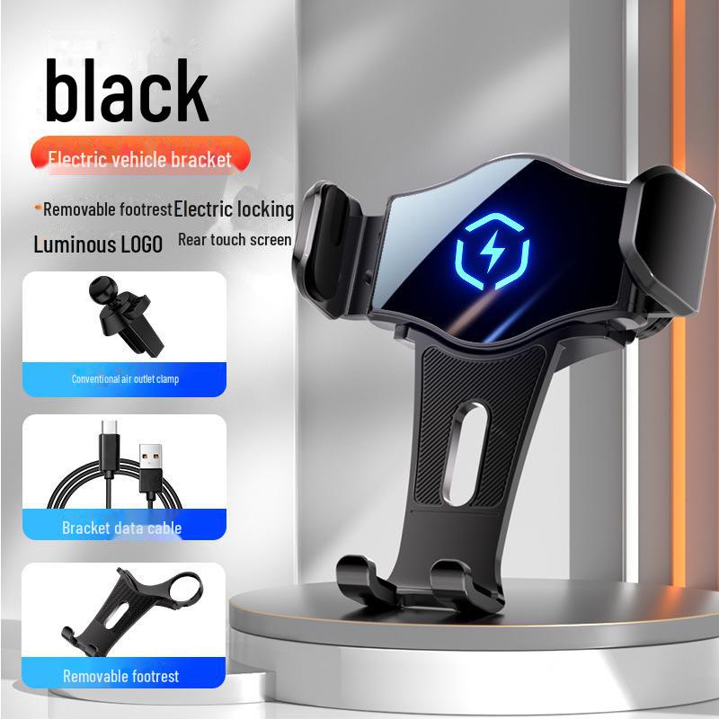 

Стенд для электромобилей T5: Модель 2024 года с высокой устойчивостью, электрическим открыванием/закрыванием и съемной треугольной конструкцией напольного тягового механизма. чёрный