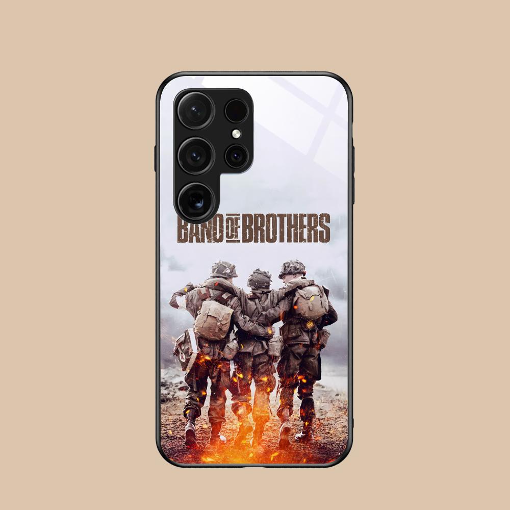 

Чехол для телефона «Братья по оружию» для Samsung Galaxy A56 55 54 53 52 51 36 35 34 23 16 15 5G Стеклянная защитная крышка Galaxy A22 5G