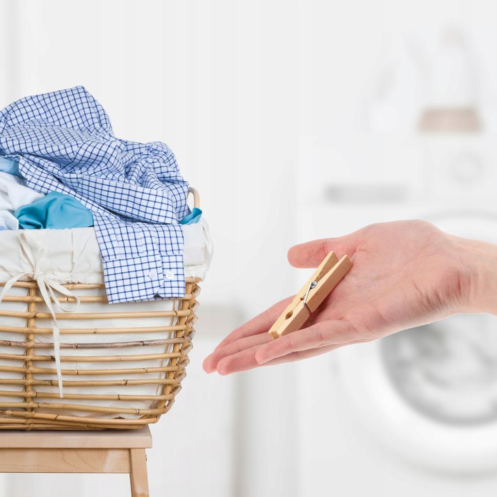 KADAX Klamerki Spinacze Na Pranie 10szt Drewniane Klipsy