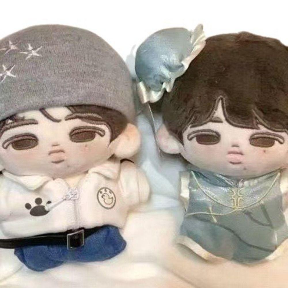 Cartoon Design Idol Cotton Doll Outfit Miniature Clothes Doll Replacement Clothing  House Playing